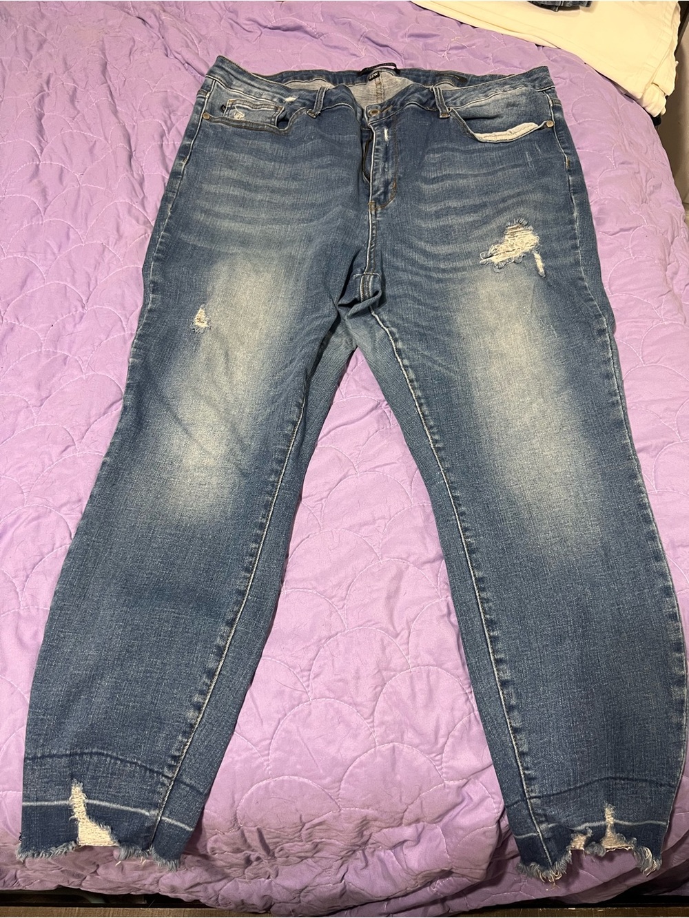 Judy Blue Women's Skinny Jeans - Medium Blue Wash